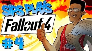 Sips Plays Fallout 4  Part 4  Wasteland Hero [upl. by Enitsenrae]