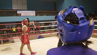 Final Match by Alisha Khadgi in Novice Boxing Championship Wins a Gold Medal [upl. by Symons]