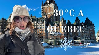 WEEKEND À QUÉBEC ❄️ [upl. by Kcirderfla638]