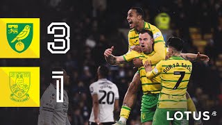 HIGHLIGHTS  Norwich City 31 Sheffield Wednesday [upl. by Acile4]