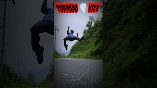 360 kick tutorial martialarts kick tornadokick 360kick karatekick shortfeed tutorials kungfu [upl. by Eilrebmik60]