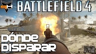 BF4 Destruir Tanques más Rápido  RPG y su Daño por Zonas  PizzaHead Battlefield 4 Gameplay [upl. by Arfihs]