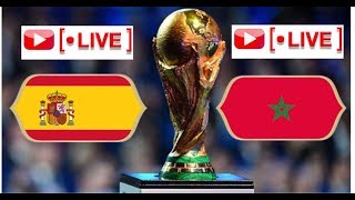 ESPAGNE vs MAROC  Live Match en Direct  25062018 [upl. by Yadsnil667]