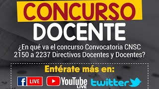 Concurso Docente [upl. by Tammie]