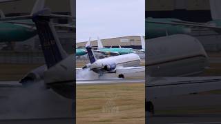 Everts Air Cargo MD80F Landing At Paine Field shorts aviation [upl. by Janela]