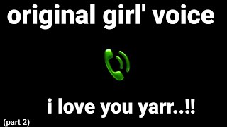 i love you yarr part 2  girls voice effect ‎Cutegirlvoiceeffectz girlvoiceprank voiceprank [upl. by Otero]