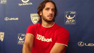 Feliciano Lopez Reflects On Houston Loss To Isner [upl. by Leyes512]