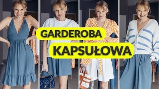 ☀️👕 GARDEROBA KAPSUŁOWA na lato 👗 Mierzymy ubrania polskiej marki 🔥 [upl. by Eirased]