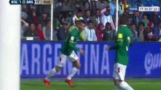 Bolivia vs Argentina 20 Eliminatorias Sudamericanas Rusia 2018  Fecha 14 [upl. by Alat]