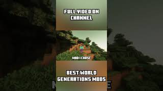 PART 1 BEST World Generation MODS Minecraft 121 [upl. by Yllier]