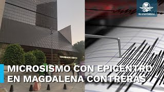 Microsismos despiertan a la CDMX este 14 de febrero [upl. by Yznyl]