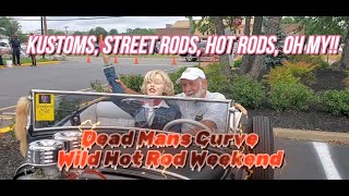 2024 Dead Mans Curve Wild Hot Rod Weekend KustomsStreet RodsHot Rods Oh My Video 15 [upl. by Yhtimit462]