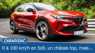 Essai Alfa Romeo Junior Veloce  un SUV électrique de 280 ch plaisant mais aux défauts rédhibitoires [upl. by Rodl]