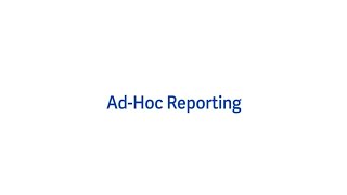 Workday Adaptive Planning  Demo  Ad Hoc Reporting [upl. by Draner]