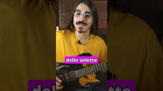 Plettrata ALTERNATA e chitarra elettrica esercizio sulla SCALA MAGGIORE [upl. by Neirda878]