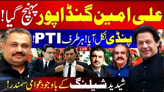 🔴Live Ali Amin Gandapur Entry In Rawalpindi  PTI Protest In Rawalpindi  PTI Jalsa  Rana Azeem [upl. by Aihsele]