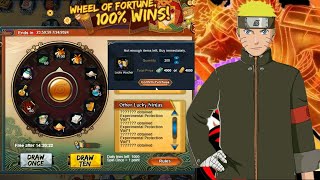 Naruto Online  How to get Jackpot in Wheel of Fortune 2024 [upl. by Wrench682]