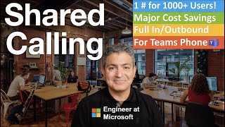 AMAZING NEW Microsoft Teams Phone Feature SHARED CALLING  Detailed Explanation Demo and Setup [upl. by Idahs]