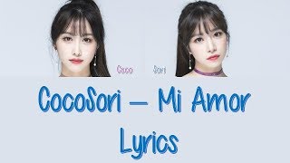 CocoSori – Mi Amor Hang Rom amp Eng Lyrics [upl. by Scever]