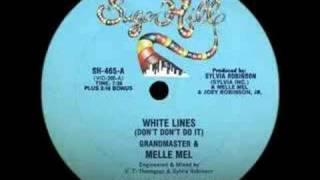 White Lines BBBC Mix  Grandmaster and Melle Mel [upl. by Airdnat]