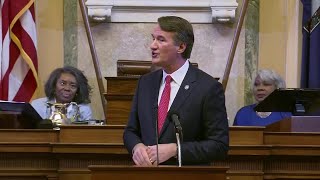 Watch Virginia Governor Glenn Youngkin deliver the 2024 State of the Commonwealth [upl. by Etnod551]