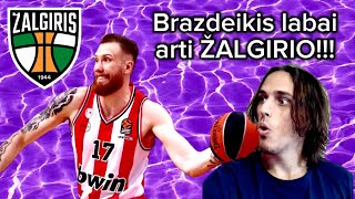 Žalgiris LABAI ARTI Susitarimo su Ignu Brazdeikiu [upl. by Mauralia]