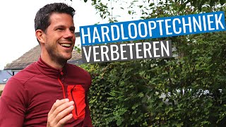 Hardlooptechniek Verbeteren Beter Hardlopen door Techniektraining en Krachttraining [upl. by Sachsse]