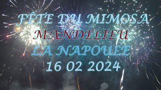 FÊTE DU MIMOSA MANDELIEU LA NAPOULE 2024 2 16 [upl. by Topliffe]