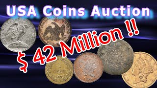 Rare Coins From 42 Million US Coins Auction [upl. by Nylanaj]