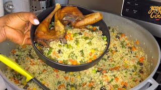 How to cook Nigerian Fried rice like a pro  You’ll get perfect result every time  Nigerian food [upl. by Aneertak]