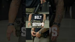 How Do You Setup Your Gun Belt Dirty Civilian vs Cop vs Military  New Vid [upl. by Adiuqal]