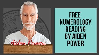 Free Numerology Calculator by Master Numerologist Aiden Powers  Free Numerology Reading [upl. by Suzan]