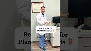 Best Stretch for Plantar Fasciitis 🦶🏼Surgeon Dr Evan Bridges shares his favorite stretch [upl. by Mariska]