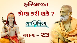 Haribhajan Kon Kari Sake  Bhajgovindam Katha Bhag23  P HariswarupDasji Swami [upl. by Basia]