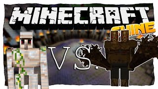 EISENGOLEM VS ETTIN  Minecraft Eisengolem vs Monster • 21  SHINEMC [upl. by Nandor]