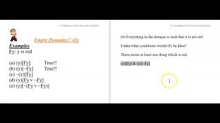 44e Quantificational Symbolization 4 Meaning of the Universal Quantifier [upl. by Datha]