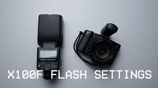 How to set up off camera flash for Fujifilm x100f [upl. by Billmyre]