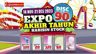 Expo Akhir Tahun Qhomemart  Diskon Terbaik Akhir Tahun 2023 [upl. by Marx]