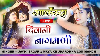 TOLA DEHU RE MUNDRI दिवानी नागमणी  आर्केस्ट्रा  arkestra song SINGER JAYKI SAGAR amp BABLY YADAV [upl. by Alcine]