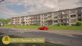 Vidéo Appartements à louer Québec  2415 Chemin SainteFoy [upl. by Anoli]