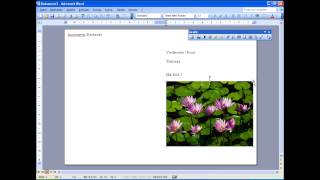 Microsoft Word 2003 Einladung A5 [upl. by Noonan770]