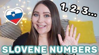 How to Pronounce Numbers in Slovene Counting in Slovene  Learn Slovene with Sandra [upl. by Zahara]