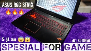 LAPTOP GAMING ASUS ROG STRIX GL502V core i7 gen 7 cuma 5 jt an jamin worth it [upl. by Neelrac943]