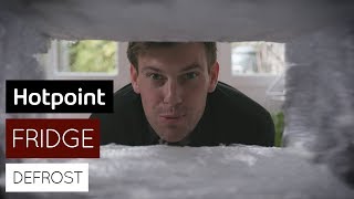 How to defrost your fridge freezer  by Hotpoint [upl. by Mariya321]