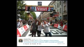 Tour de France la 7e étape vue de twitter [upl. by Navlys]