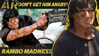 SYLVESTER STALLONE IS BRUTAL  RAMBO 2008  Action Reload compilation [upl. by Nnylhtak]