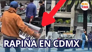 RAPIÑA tras desalojo del Centro Universitario de Música Fermatta en CDMX [upl. by Yur]