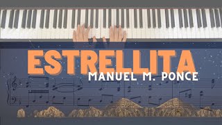 Estrellita Manuel Ponce  Piano Solo  Partitura  PIANOTAITAI [upl. by Silsby]