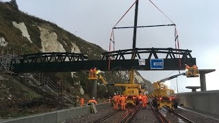 Footbridge Installation [upl. by Irrep689]