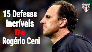 15 Defesas Incríveis de Rogério Ceni •HD• [upl. by Edmon]